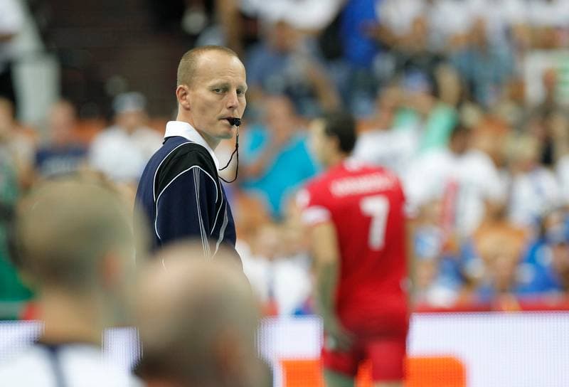 Volleyball. FIVB Men's World Championship. Tunisia - Finland. 07.09.2014