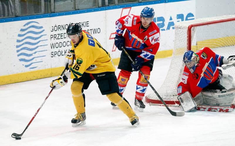 Ice Hockey. Polska Hokej Liga. HC GKS Katowice - Polonia Bytom. 01.02.2015