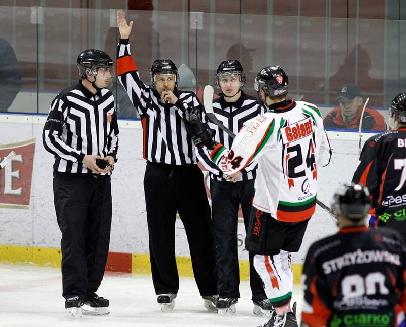 Ice Hockey. Polska Hokej Liga. GKS Tychy - Ciarko KH Sanok. 23.01.2015