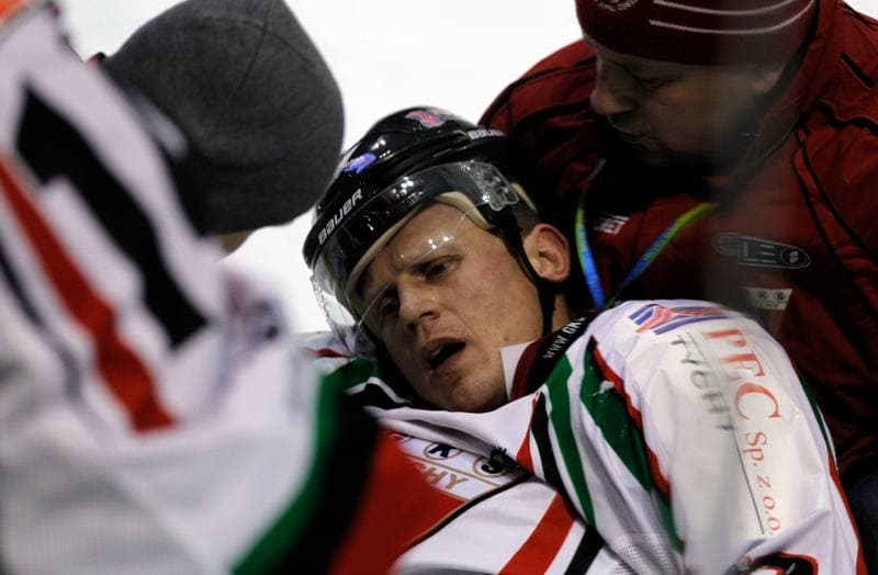 Ice Hockey. Polska Hokej Liga. GKS Tychy - Ciarko KH Sanok. 23.01.2015