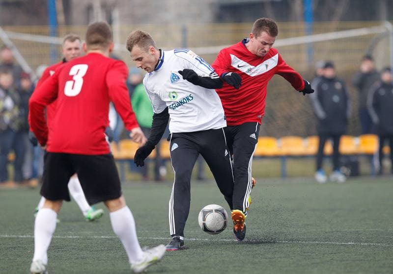 Football. Sparing. GKS Tychy - Ruch Chorzow. 19.01.2014