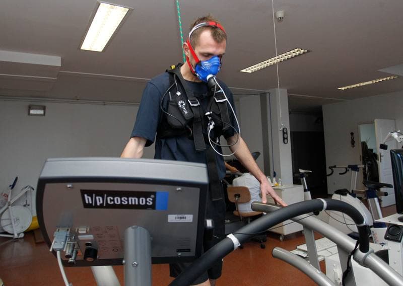 Football. Piast Gliwice. Training. 07.01.2014