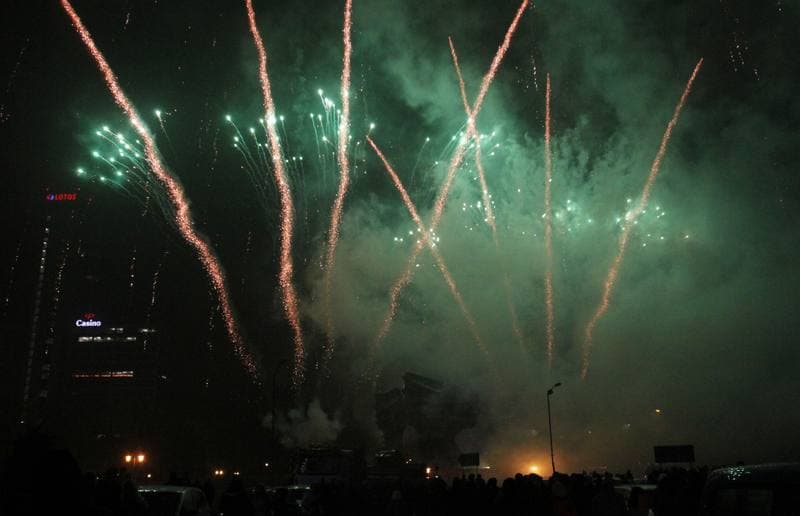 New Year's Eve Celebration. Katowice. 31.12.2013