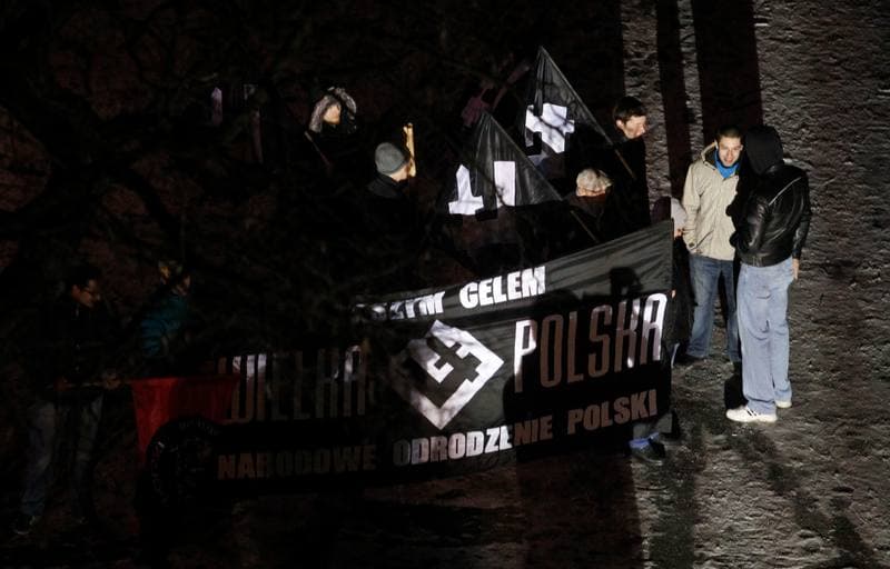 Football. National Movement. Manifestation Against Romani Community. 21.12.2013
