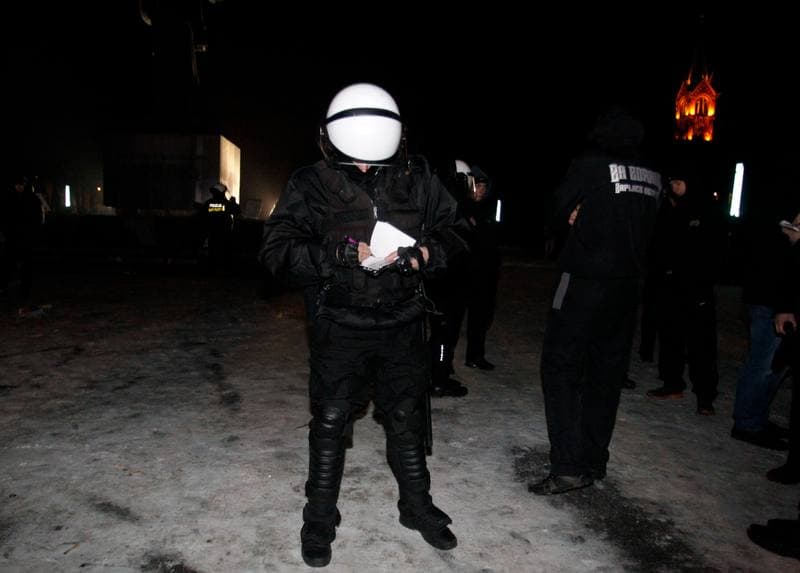 Football. National Movement. Manifestation Against Romani Community. 21.12.2013