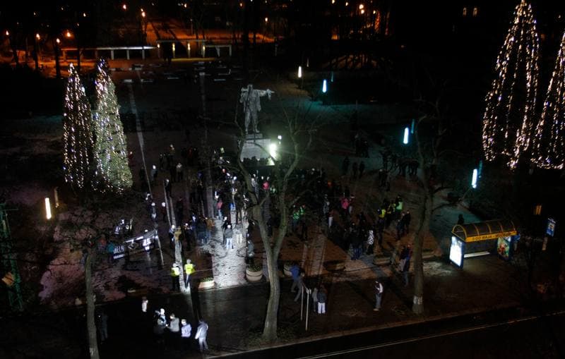 Football. National Movement. Manifestation Against Romani Community. 21.12.2013
