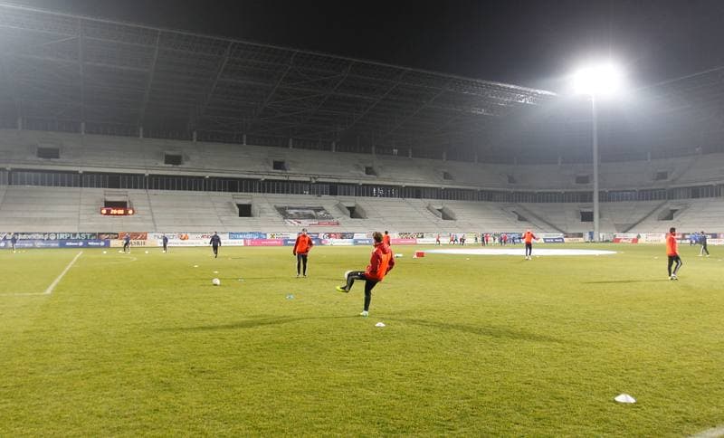 Football. T-Mobile Ekstraklasa. Gornik Zabrze - Lechia Gdansk. 14.12.2013