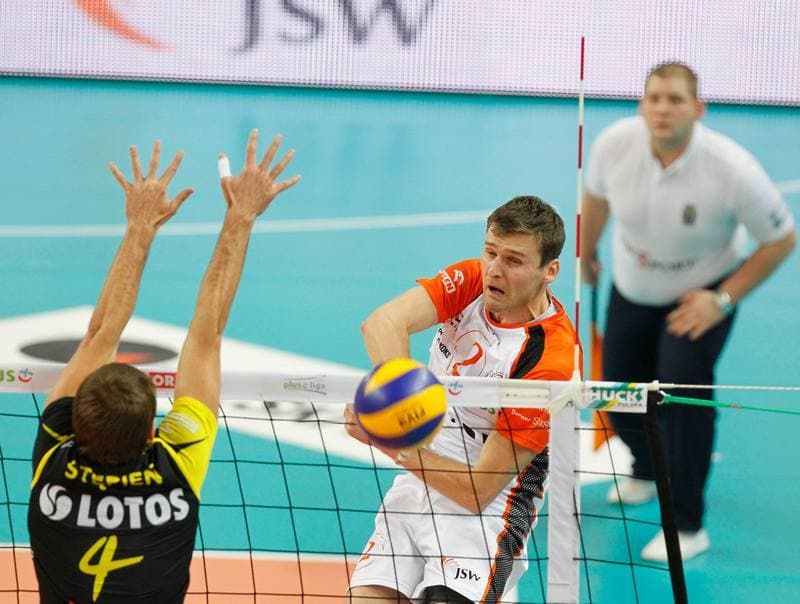 Volleyball. PlusLiga. Jastrzebski Wegiel - Lotos Trefl Gdansk. 13.12.2013