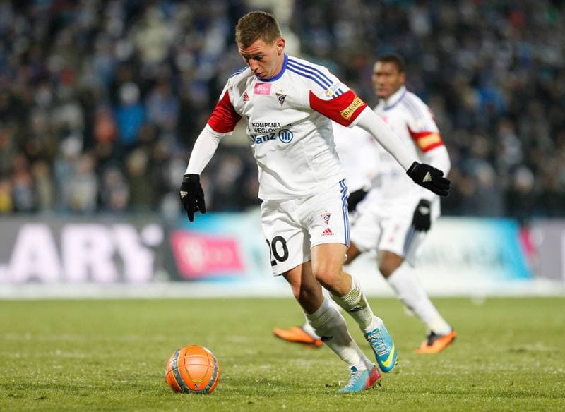 Football. T-Mobile Ekstraklasa. Ruch Chorzow - Gornik Zabrze. 04.10.2014