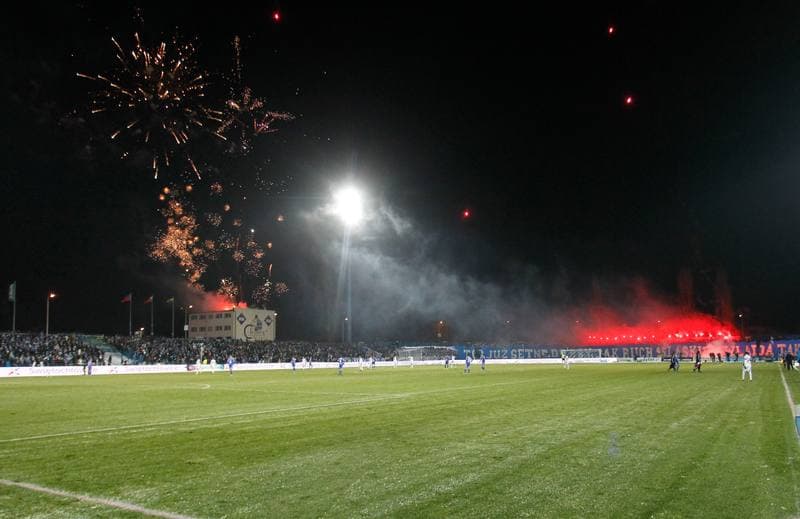 Football. T-Mobile Ekstraklasa. Ruch Chorzow - Gornik Zabrze. 04.10.2014