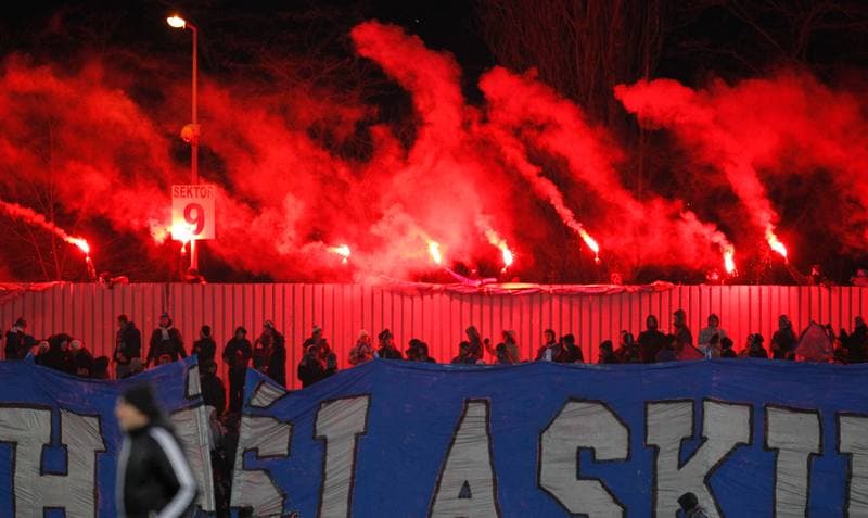 Football. T-Mobile Ekstraklasa. Ruch Chorzow - Gornik Zabrze. 04.10.2014