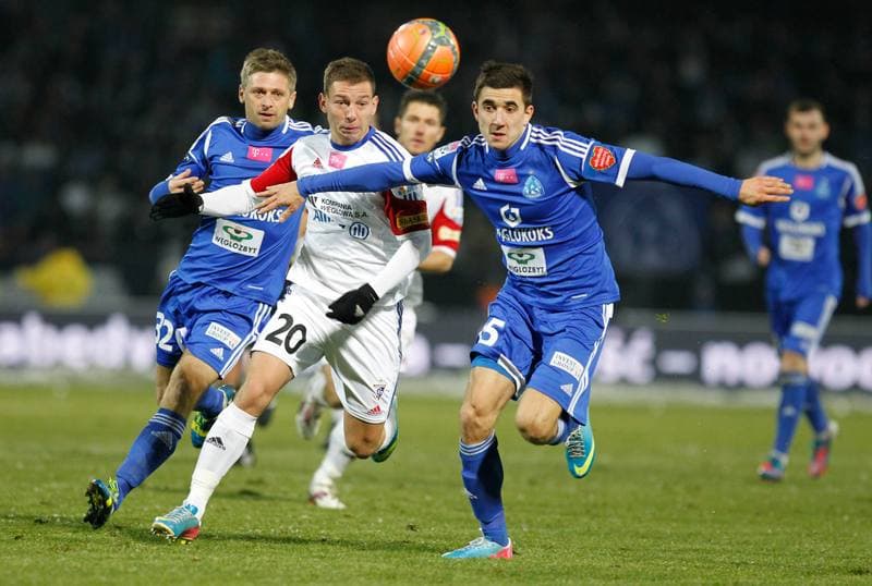 Football. T-Mobile Ekstraklasa. Ruch Chorzow - Gornik Zabrze. 04.10.2014