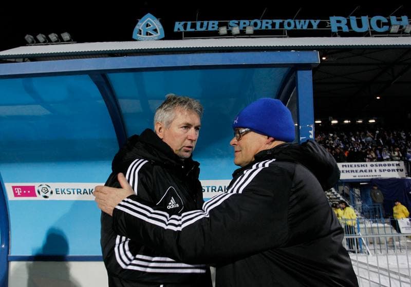 Football. T-Mobile Ekstraklasa. Ruch Chorzow - Gornik Zabrze. 04.10.2014