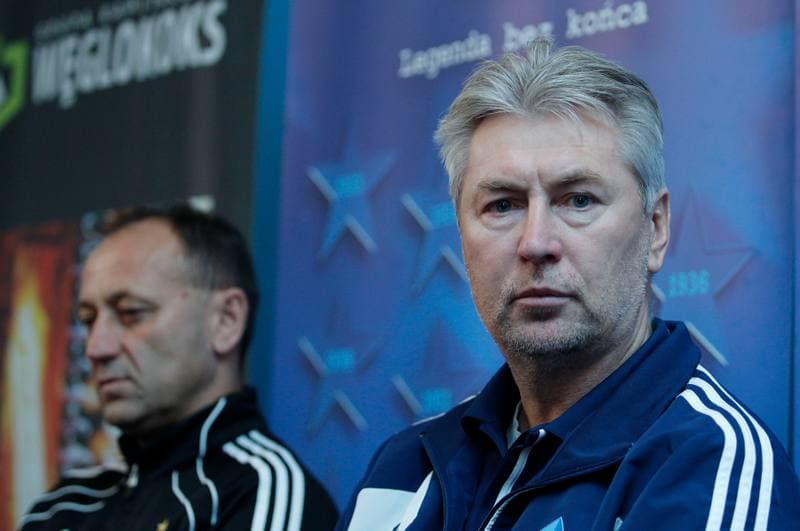Football. Ruch Chorzow. Press Conference. 06.12.2013