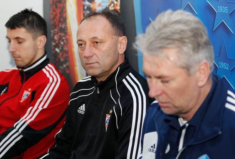 Football. Ruch Chorzow. Press Conference. 06.12.2013