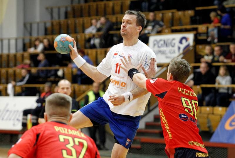 Handball. PGNiG Superliga. Gornik Zabrze - Piotrcovianin Piotrkow Trybunalski. 05.12.2013