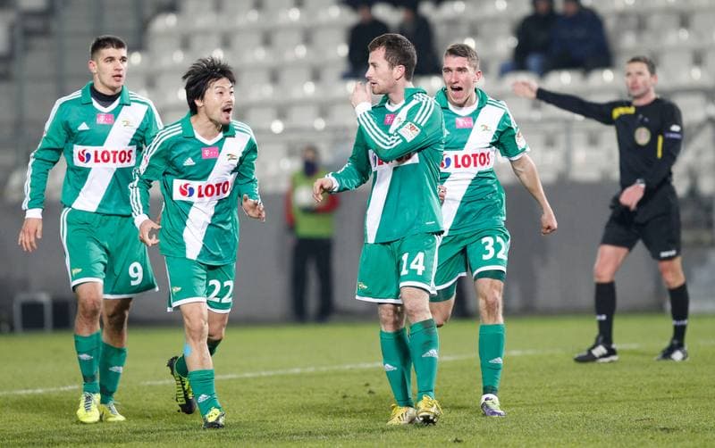 Football. PKO BP Ekstraklasa. Cracovia Krakow - Lechia Gdansk. 23.11.2015