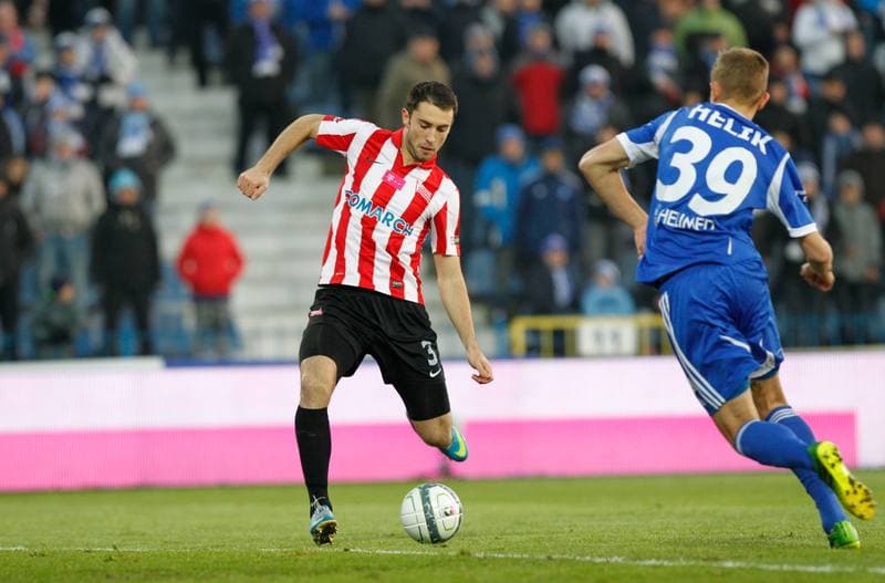 Football. T-Mobile Ekstraklasa. Ruch Chorzow - Cracovia Krakow. 10.04.2015