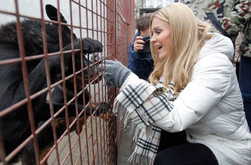Joanna Krupa. Animal Shelter. Visit. 30.11.2013