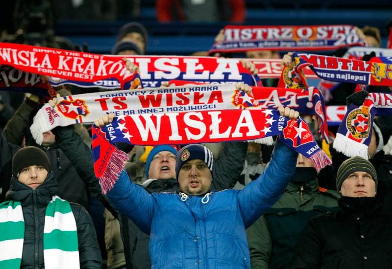 Football. T-Mobile Ekstraklasa. Wisla Krakow - Slask Wroclaw. 29.11.2013