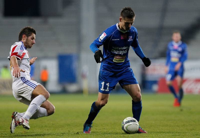 Football. PKO BP Ekstraklasa. Gornik Zabrze - Podbeskidzie Bielsko Biala. 26.10.2015