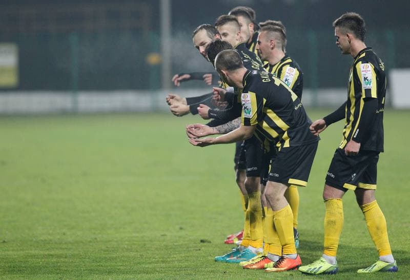Football. I Liga. GKS Katowice - Flota Swinoujscie. 14.03.2015