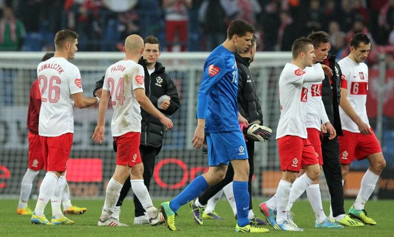 Football. International Friendly. Poland - Ireland. 19.11.2013