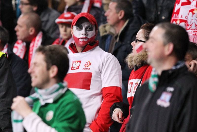 Football. International Friendly. Poland - Ireland. 19.11.2013