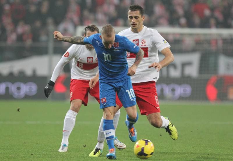 Football. International Friendly. Poland - Ireland. 19.11.2013