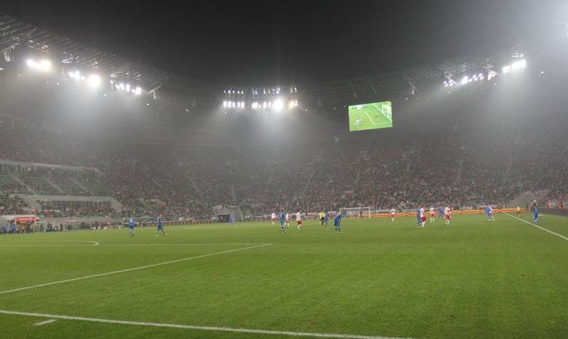 Football. International Friendly. Poland - Ireland. 19.11.2013