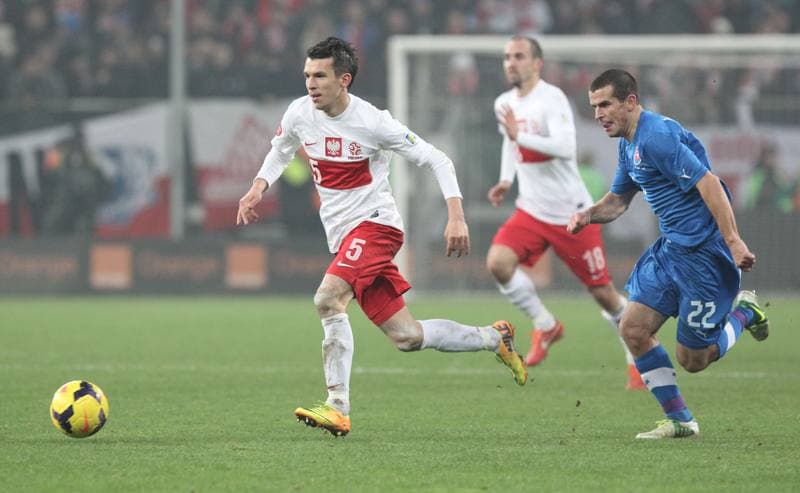Football. International Friendly. Poland - Ireland. 19.11.2013