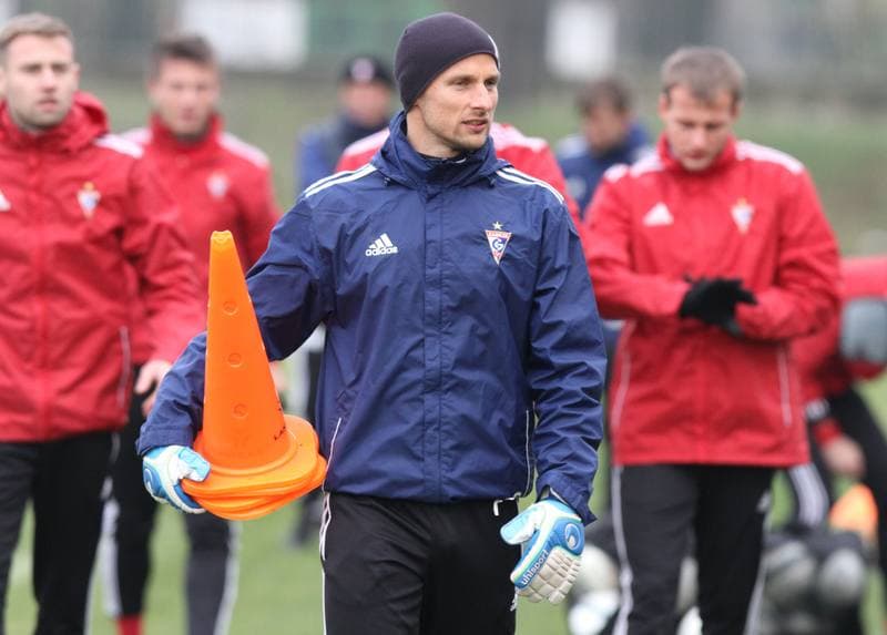 Football. Gornik Zabrze. Training. 07.01.2016