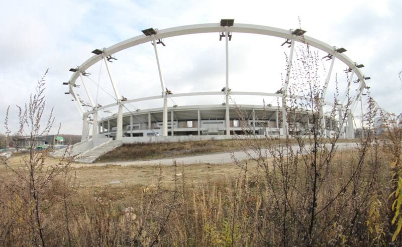 Football. Stadion Slaski. Press Conference. 11.11.2013