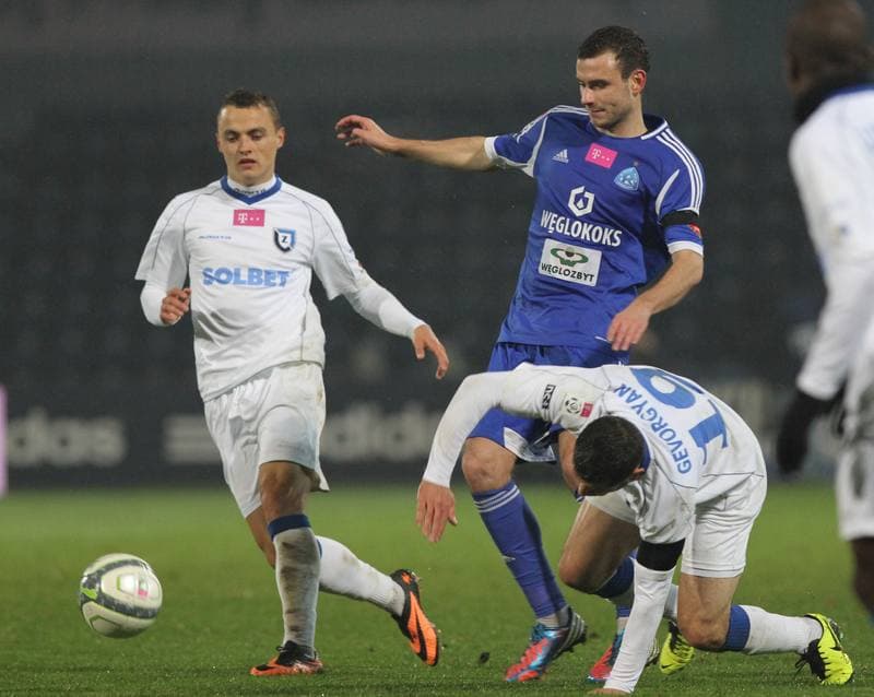 Football. T-Mobile Ekstraklasa. Ruch Chorzow - Zawisza Bydgoszcz. 05.06.2015