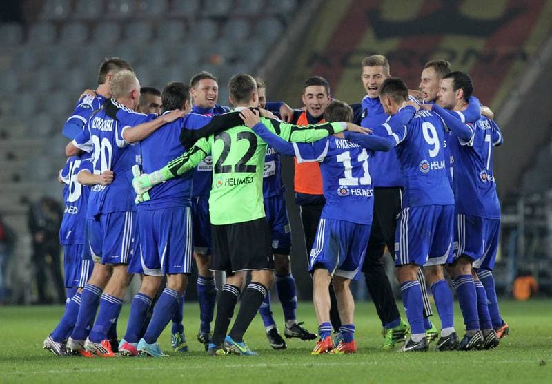 Football. T-Mobile Ekstraklasa. Korona Kielce - Ruch Chorzow. 17.04.2015