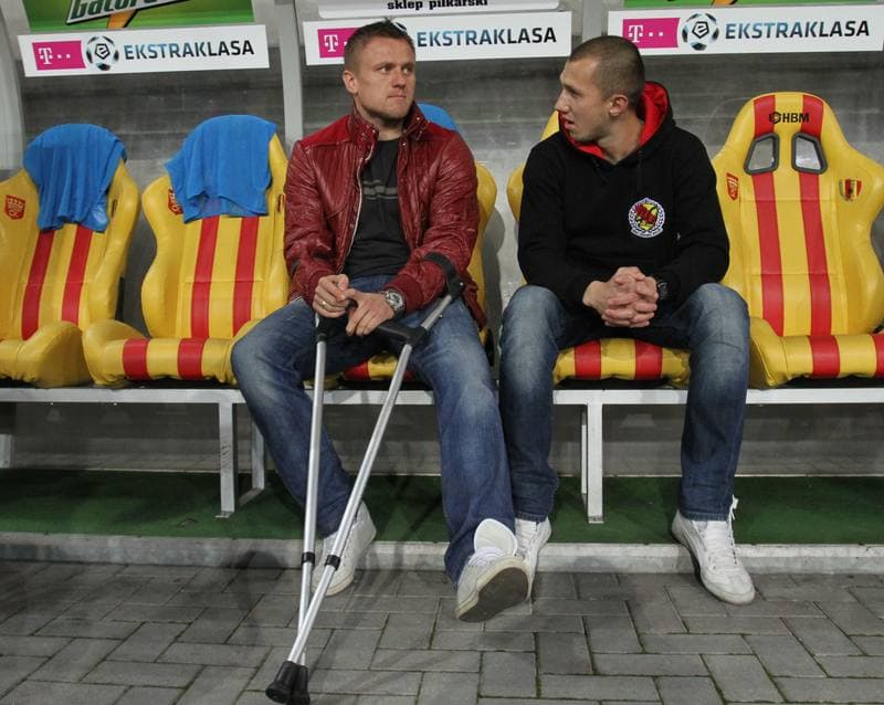 Football. T-Mobile Ekstraklasa. Korona Kielce - Ruch Chorzow. 17.04.2015
