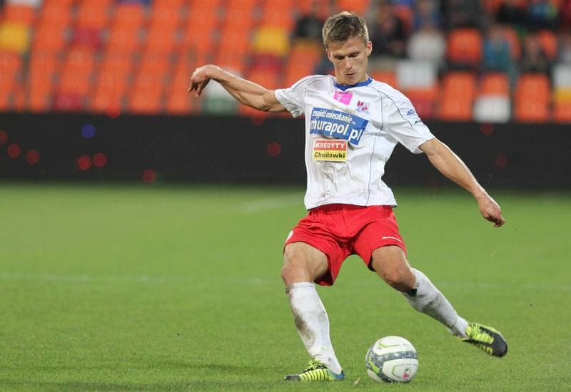 Football. T-Mobile Ekstraklasa. Podbeskidzie Bielsko Biala - Ruch Chorzow. 03.08.2014