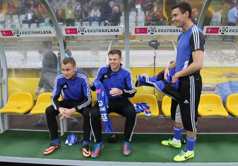 Football. T-Mobile Ekstraklasa. Podbeskidzie Bielsko Biala - Ruch Chorzow. 03.08.2014