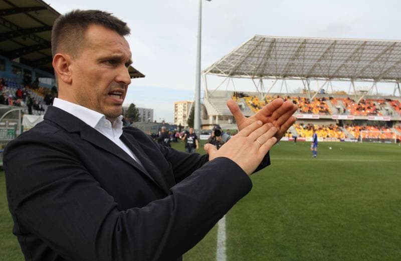 Football. T-Mobile Ekstraklasa. Podbeskidzie Bielsko Biala - Ruch Chorzow. 03.08.2014