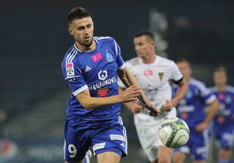 Football. T-Mobile Ekstraklasa. Ruch Chorzow - Pogon Szczecin. 06.03.2015