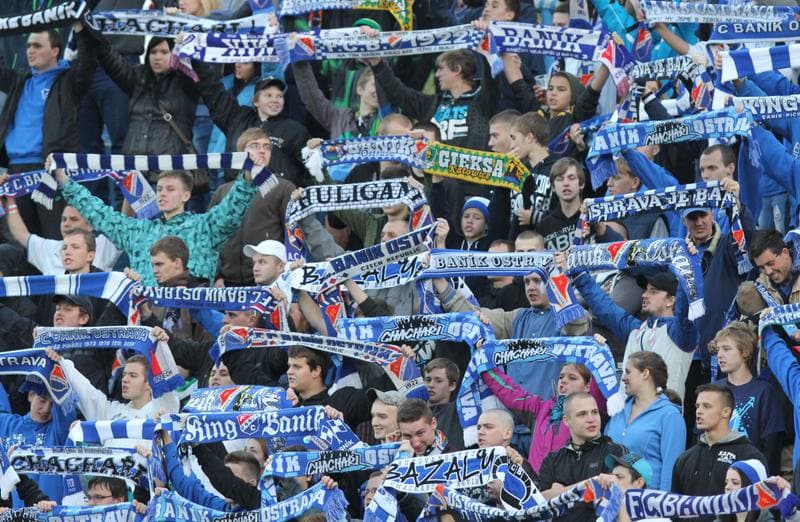 Football. Gambrinus Liga. Banik Ostrava - 1 SC Znojmo. 19.10.2013