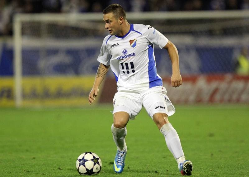 Football. Gambrinus Liga. Banik Ostrava - 1 SC Znojmo. 19.10.2013