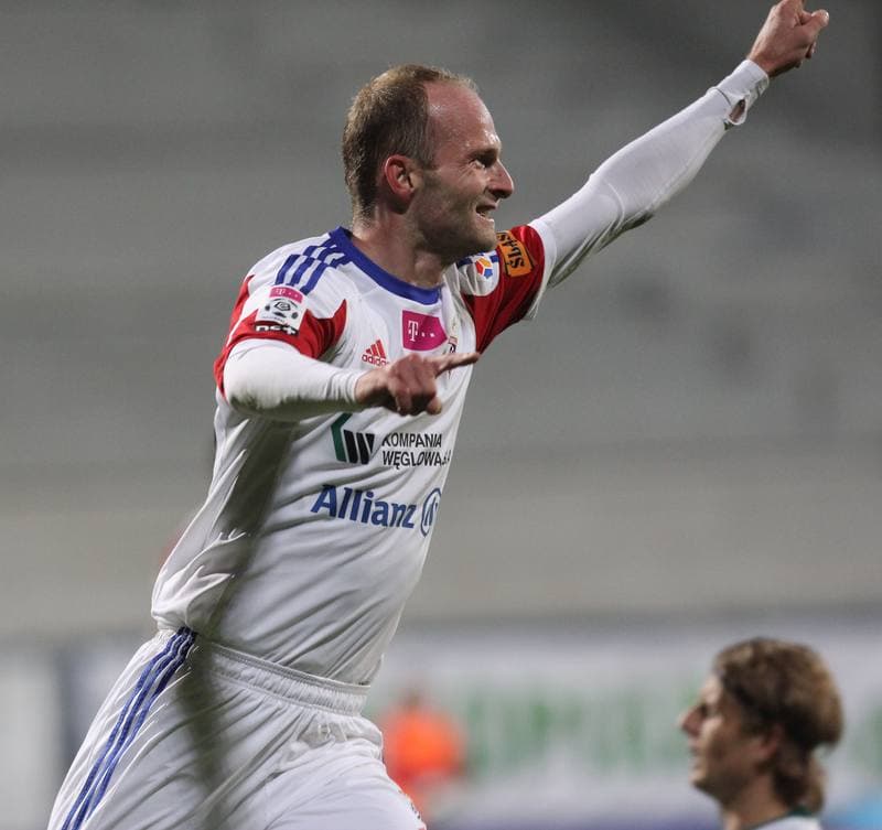 Football. PKO BP Ekstraklasa. Gornik Zabrze - Slask Wroclaw. 18.09.2015