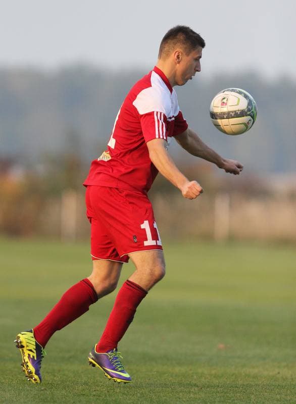Football. Friendly Match. LZS Piotrowka - Gornik Zabrze. 10.10.2013