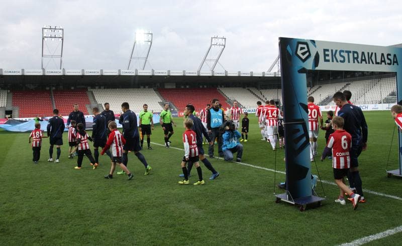 Football. T-Mobile Ekstraklasa. Cracovia Krakow - Pogon Szczecin. 28.09.2013