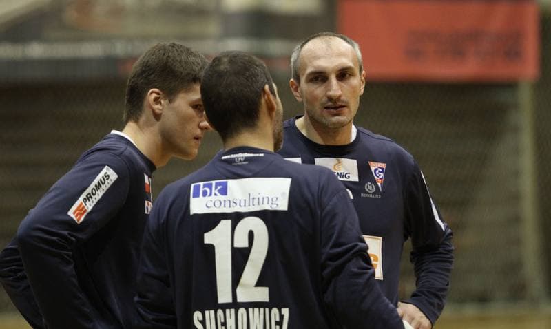 Handball. PGNiG Superliga. Gornik Zabrze - Pogon Gas System Szczecin. 28.09.2013