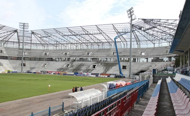 Football. Gornik Zabrze. Press Conference. 27.09.2013