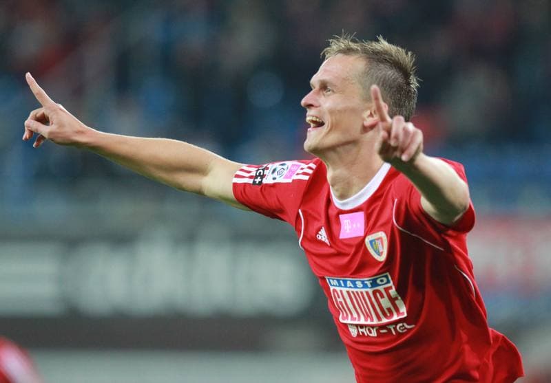Football. T-Mobile Ekstraklasa. Piast Gliwice - Widzew Lodz. 20.09.2013