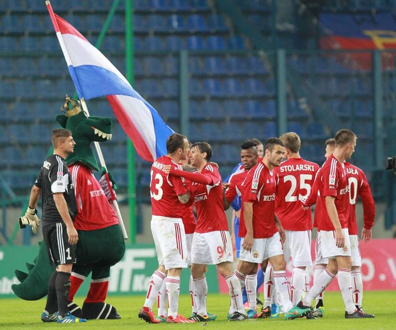 Football. T-Mobile Ekstraklasa. Wisla Krakow - Piast Gliwice. 13.09.2013