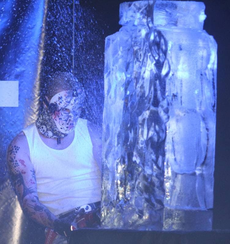 Ice Sculpture Show. Katowice. 12.09.2013